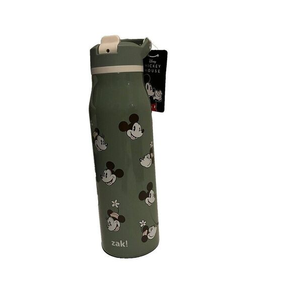 Disney Green Minnie Mouse Stainless Steel Leak Proof Water Bottle - Picture 1 of 3